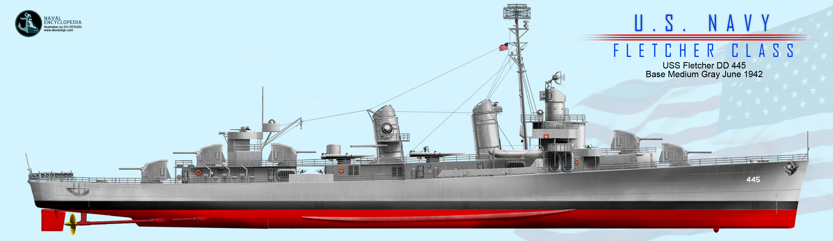 Fletcher class destroyers (1942)