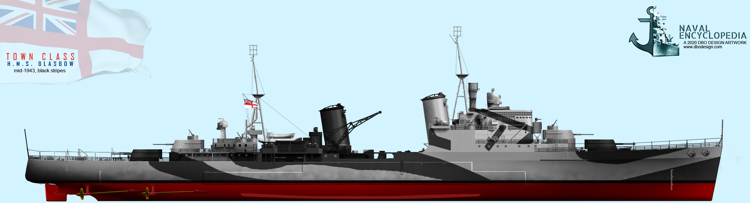 hms glasgow 1943