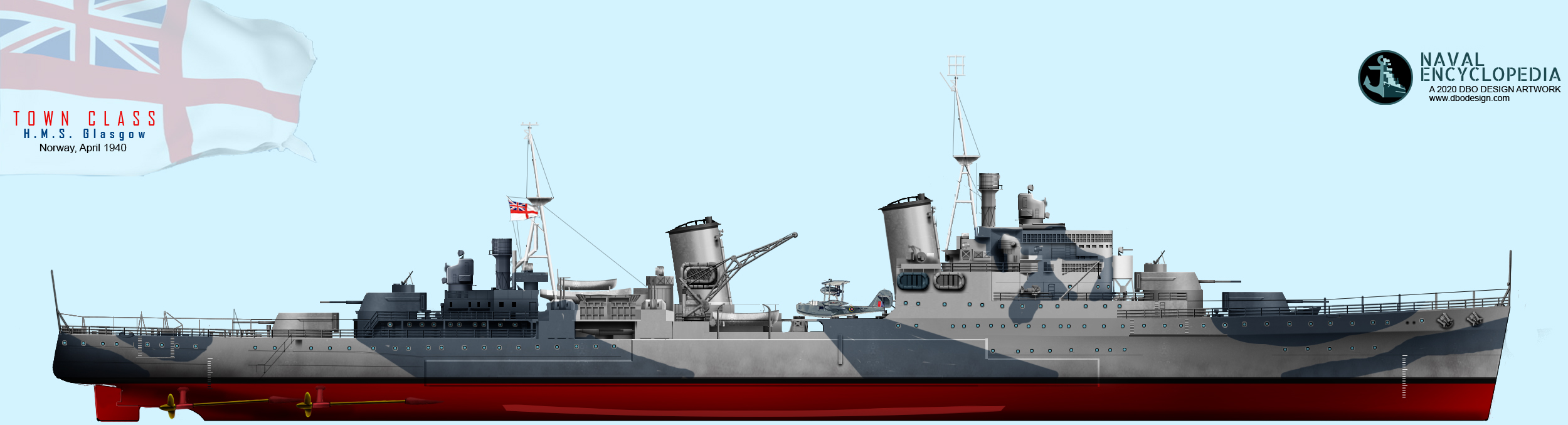 hms glasgow 1940