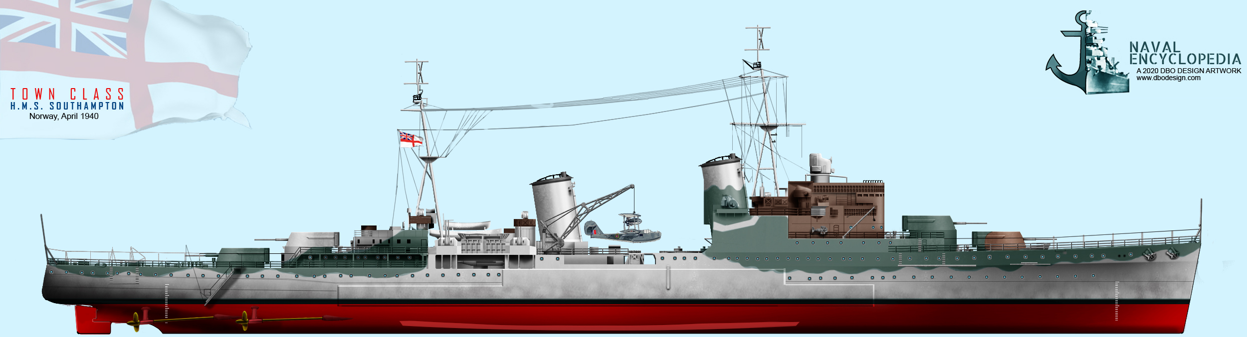 hms southampton 1940