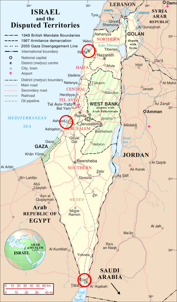 IDF map