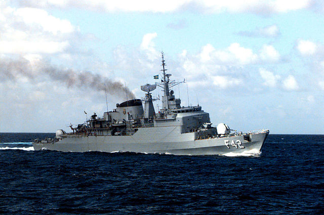 The frigate CONSTITUICAO in the 2000s