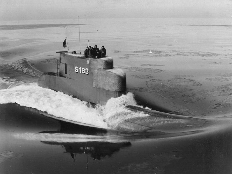 Type 201 at sea