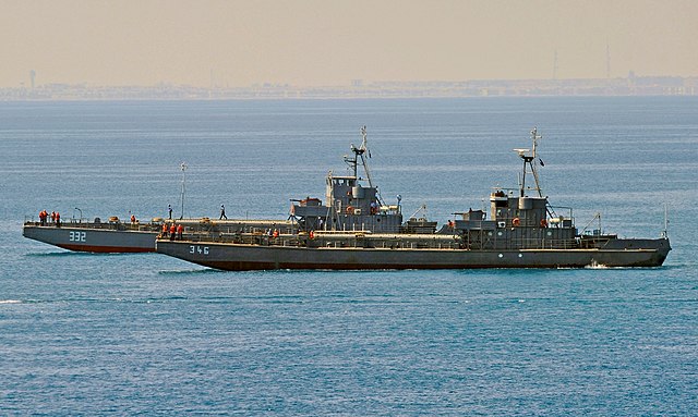 Two_Egyptian_navy_amphibious_landing_craft