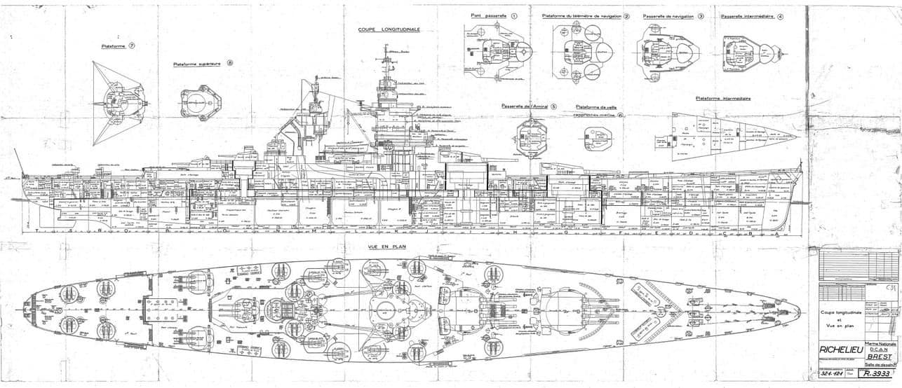 FS Jean Bart (1940) an unfinished battleship in WW2 - AMZ Newspaper