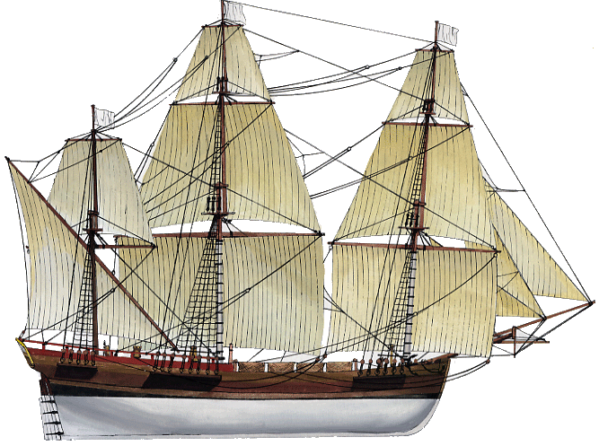 3-mast Barque cargo