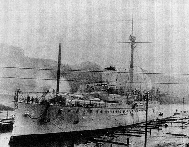 Japanese cruiser Izumo In Monterey Bay December 1913 Photograph by Monterey  County Historical Society - Pixels