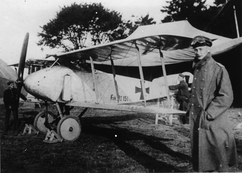 Fokker D.I, used also by Austro-Hungary and Turkey