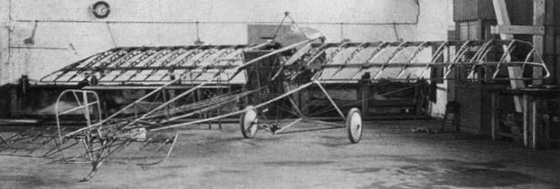 before the Eindecker Serie, there was the M.5 - Here is the the prototype - picture probably taken in 1913