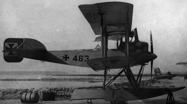 Kaiserliche Werft Kiel 463 - floatplane trainer