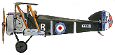 Sopwith model derived from the FE2b