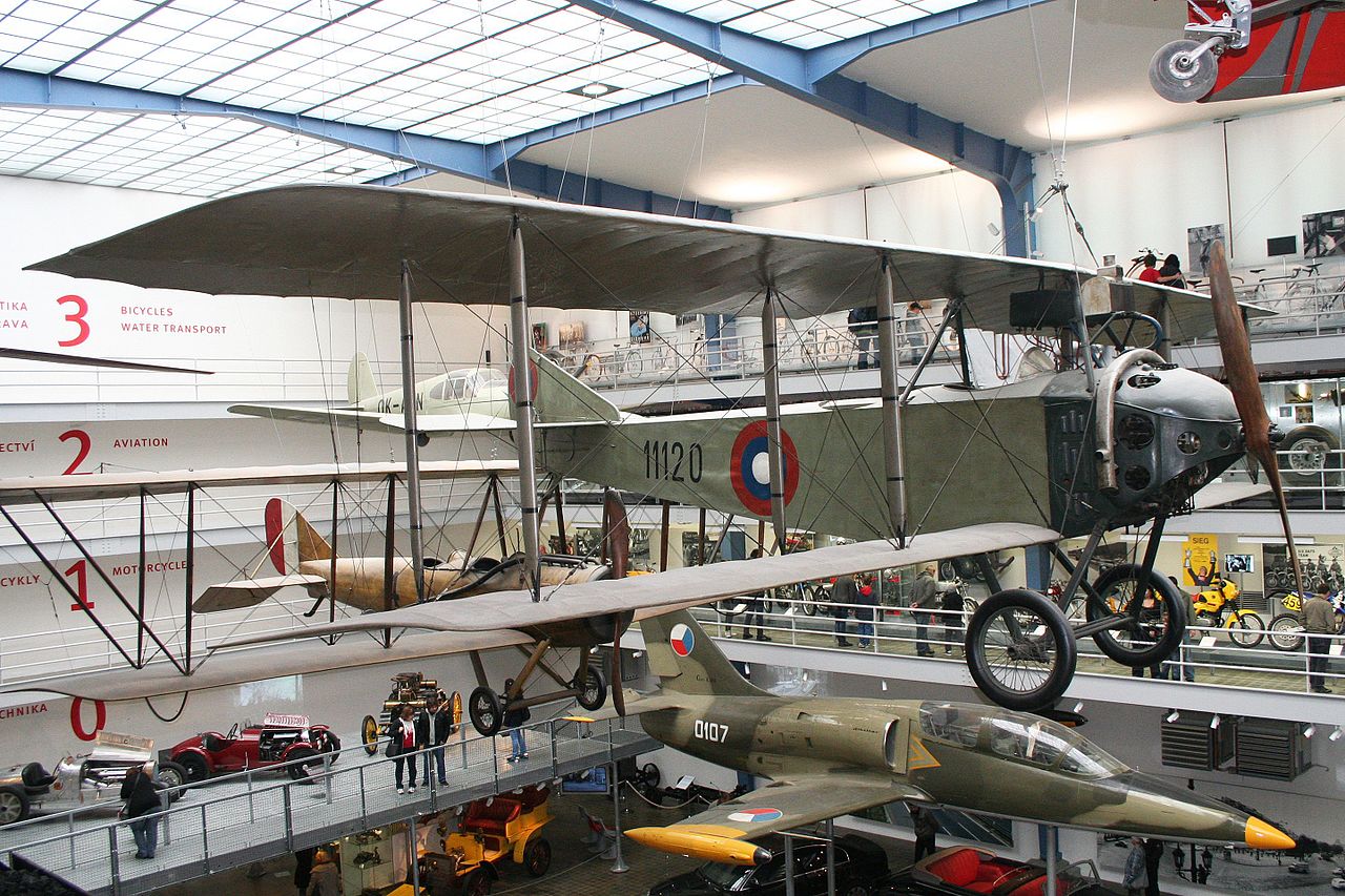 Anatra Anasal DS in the Prague National Technical Museum air Museum