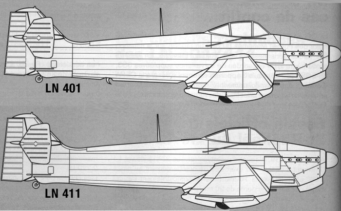 Comparison between the LN 401 and 411