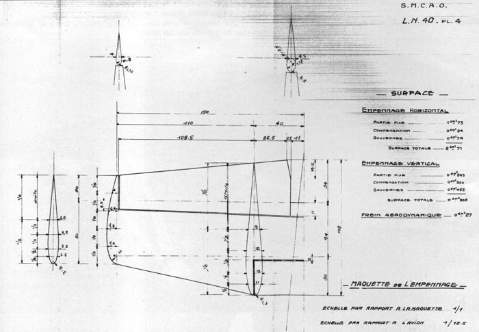 Wing design bueprint