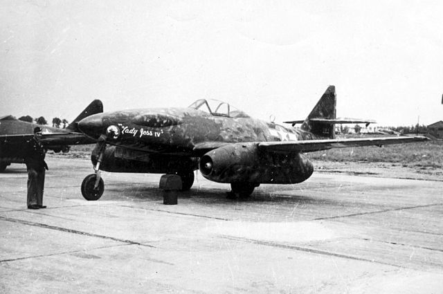 Me 262 test by the allies