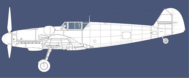 Me 109 G6 profile