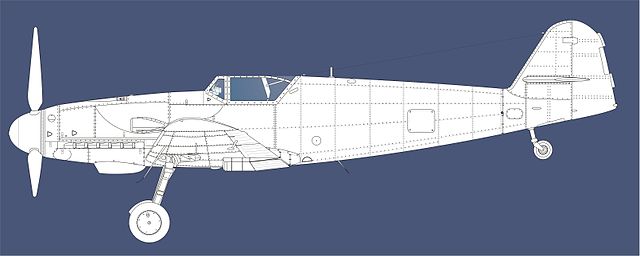 Me 109 G10 profile