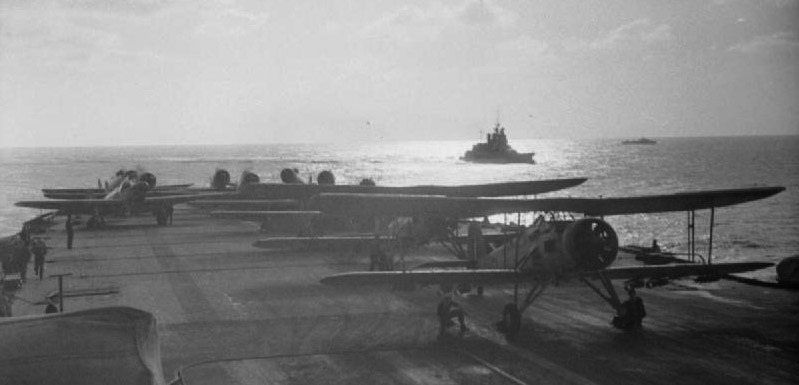 Skuas on Ark Royal