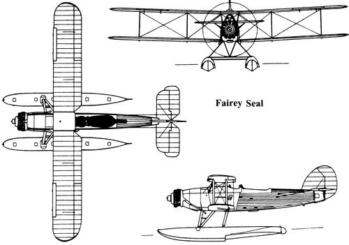 Fairey Seal blueprint