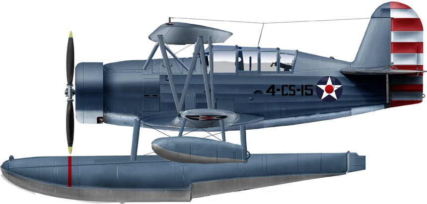 Built 1//144 American CURTISS SOC SEAGULL Floatplane Aircraft US Navy