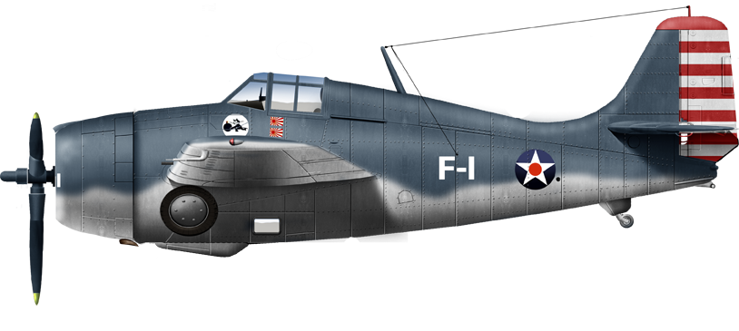 F4F-3 of ace J.S. Thach