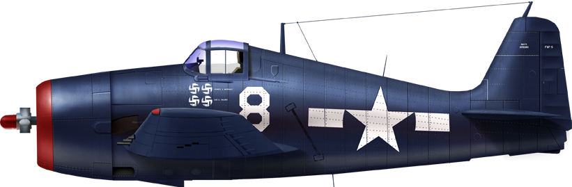 F6F-5 Hellcat VOF-1, USS Tulagi