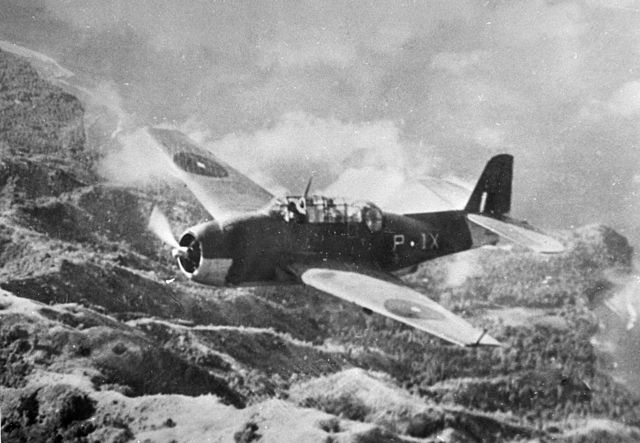 British Pacific Fleet Avenger II from HMS Victorious