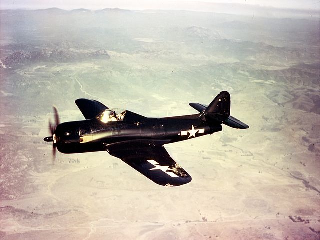 One of the three prototypes XFR-1 in flight