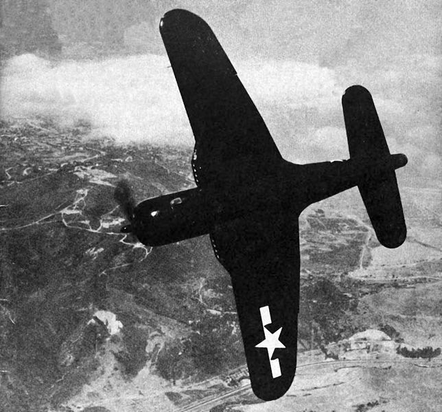 Underside of a VF-66 model tested in 1945