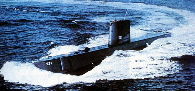 USS Nautilus Underway