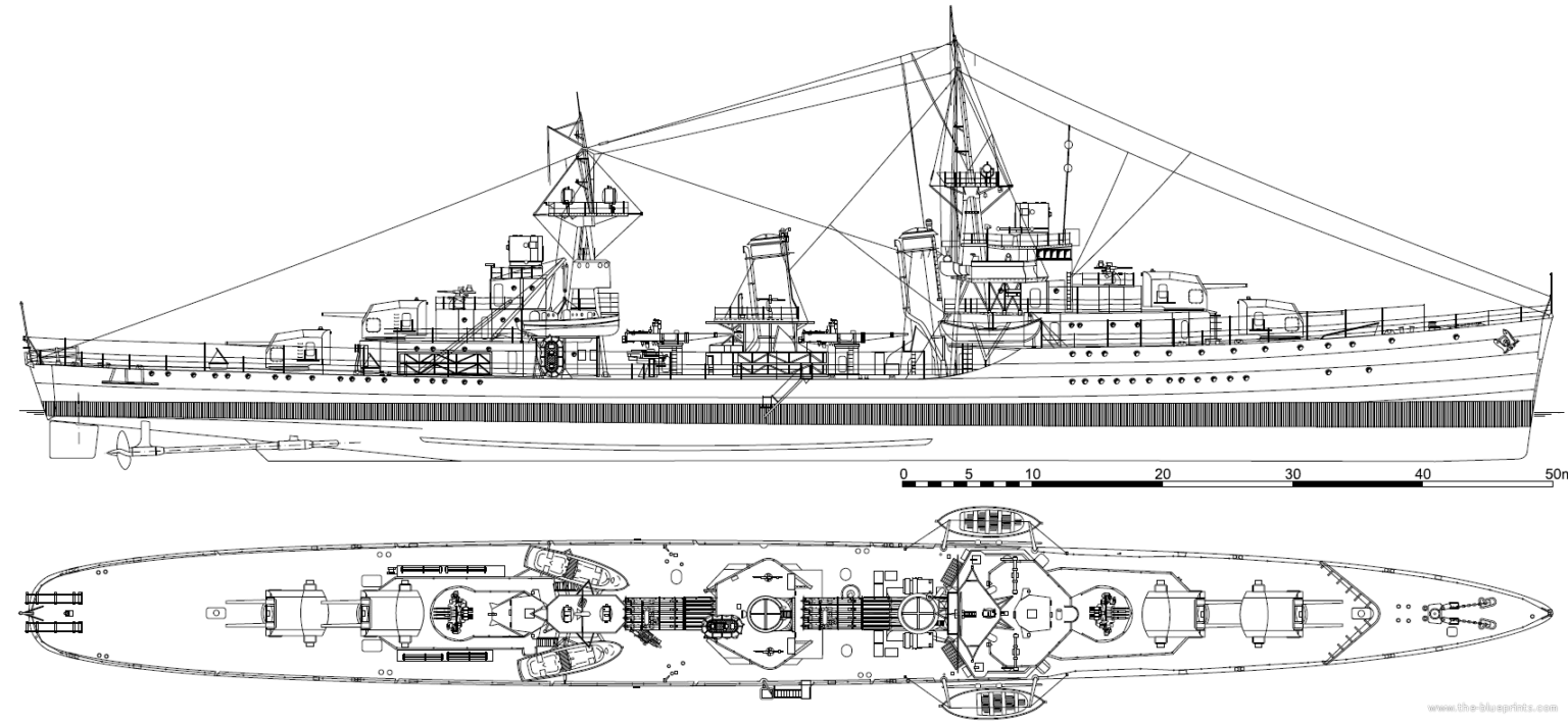 Porter class Destroyers (1935)