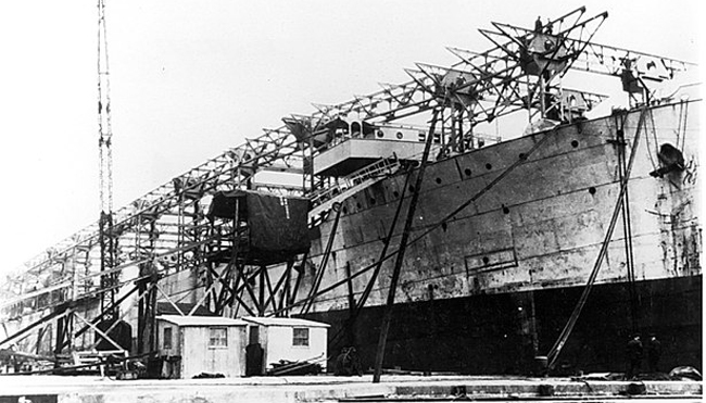 Hampton Roads Naval Museum: USS Ranger's (CV 4) Keel is Laid, September 26,  1931