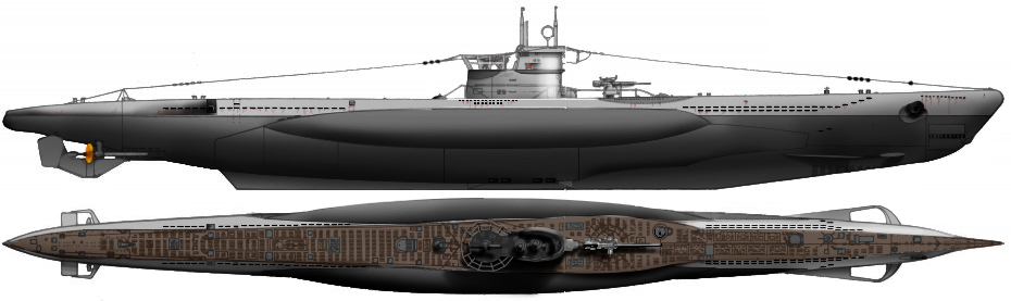The only remaining type VII U-Boat in the world turned into a