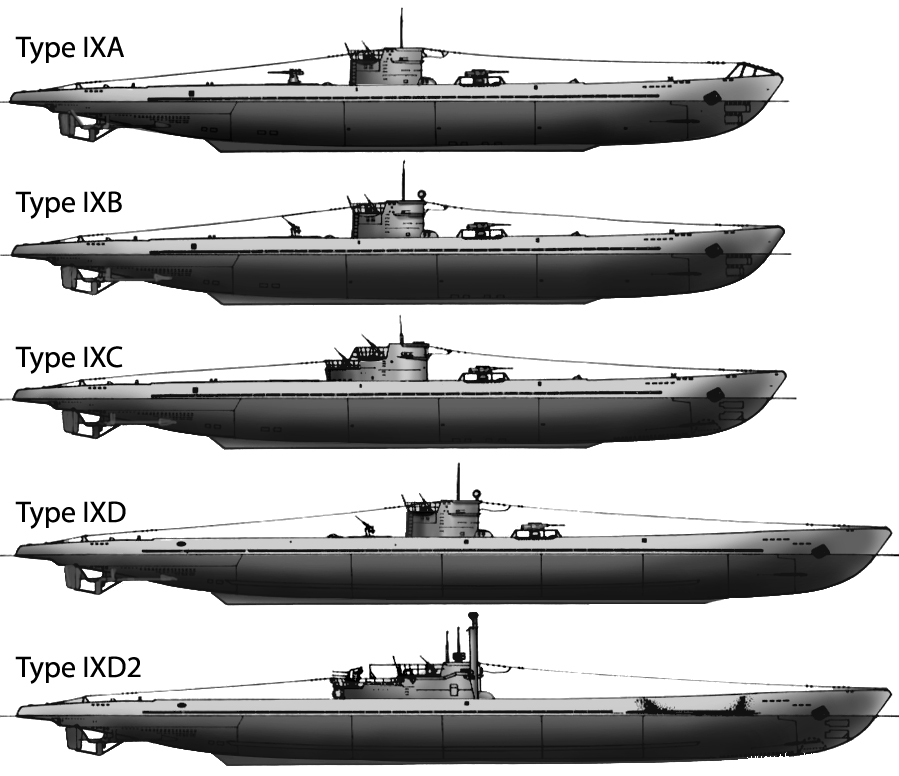 Type IX U Boats 1936 