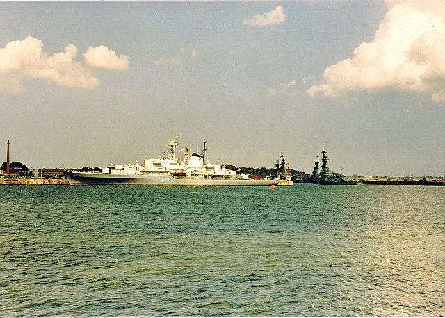 At the Tirpitz mole, 1980s