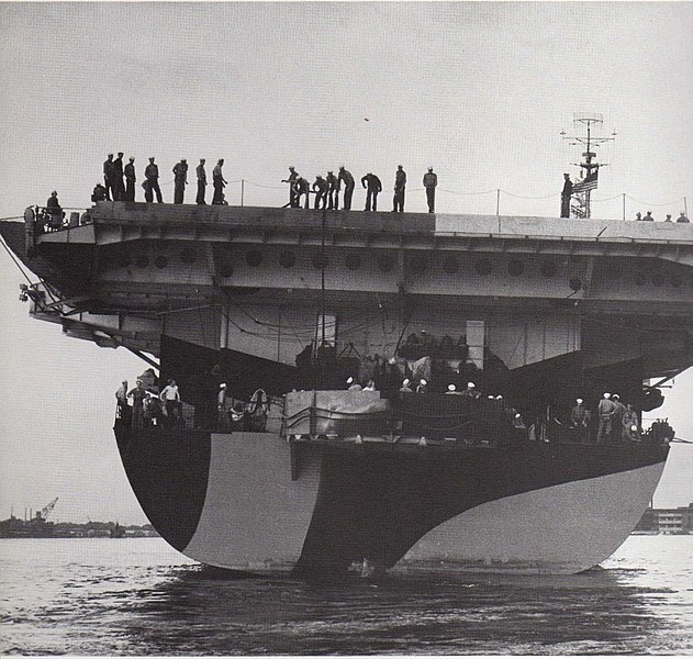 USS Anzio (CVE-57) at Pearl Harbor, 5 October 1944