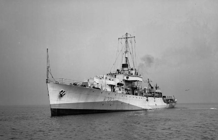 HMS Tay in 1942