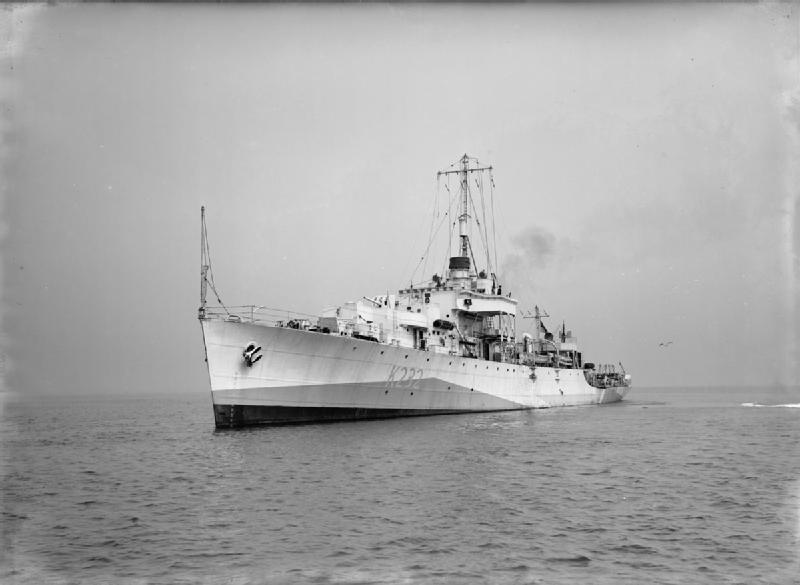 HMS Tay in 1942