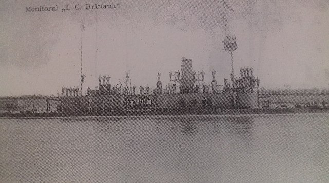 River Monitor Ion Bratianu in 1913