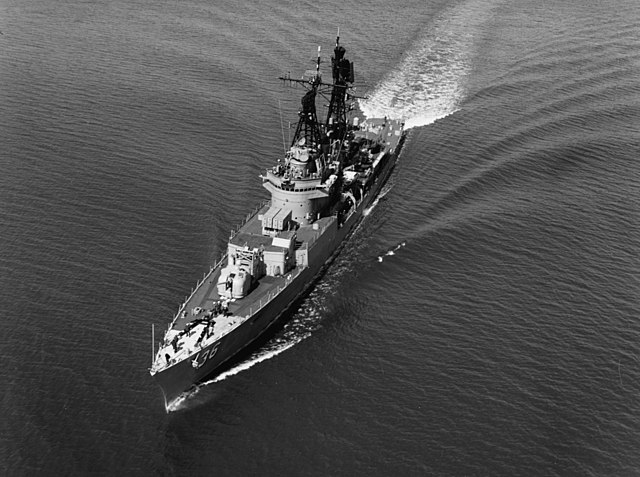 USS John S. McCain underway on 30 September 1969