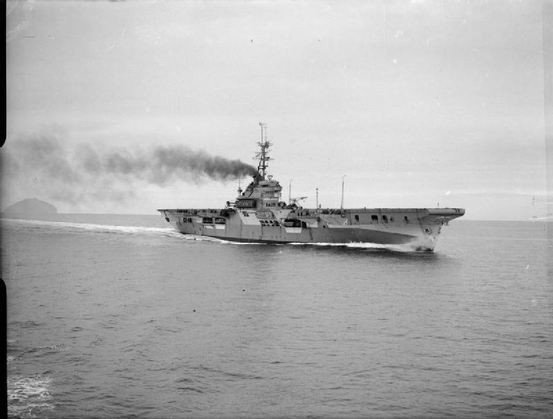 HMS Venerable in 1945, other view