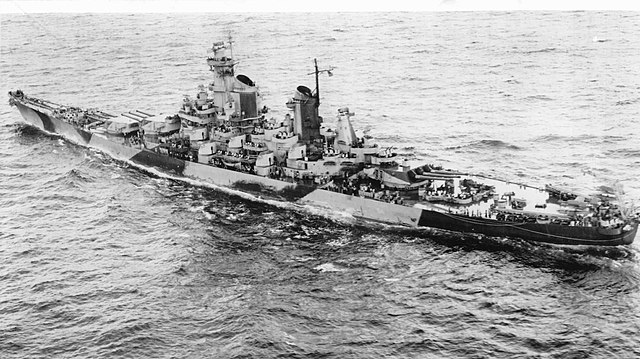 USS Iowa in 1944