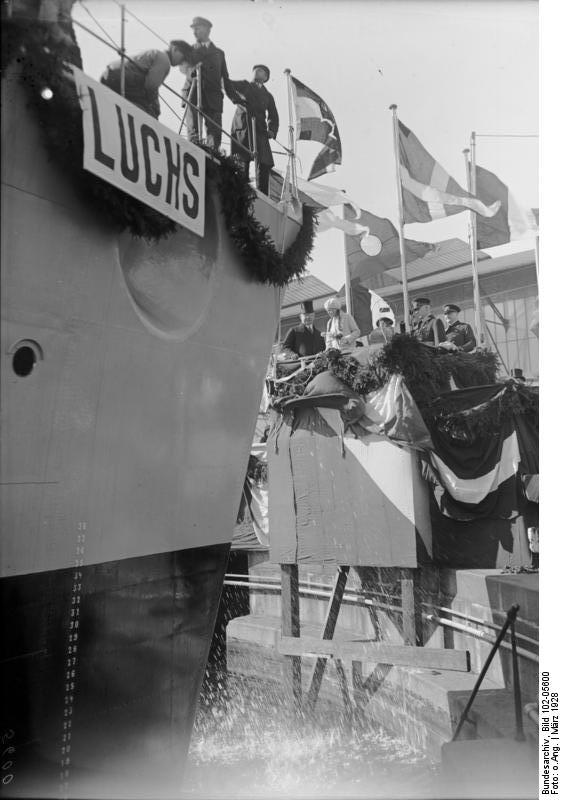 Bundesarchiv_Wilhelmshaven_Luchs_launch