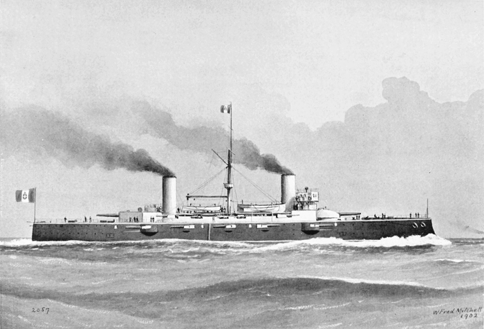 Giuseppe Garibaldi, Brasseys Naval Annual 1902