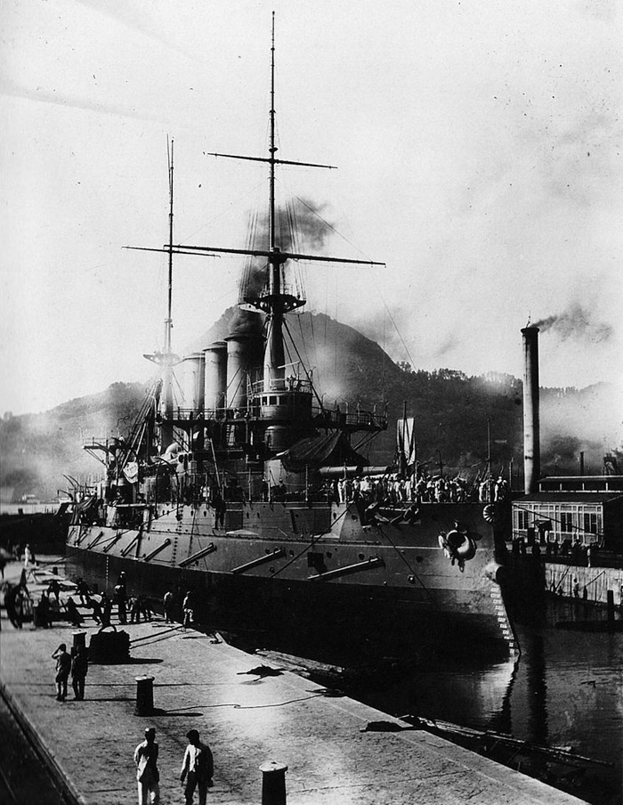 Hizen in Sasebo, 1908