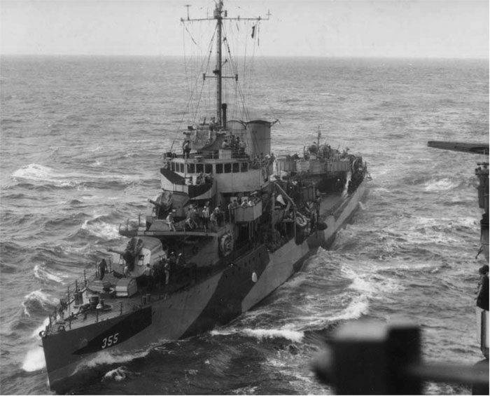 USS Alywin, possibly in late 1942 or 1943