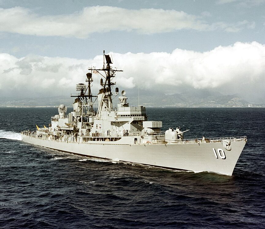 Farragut class guided missile destroyers