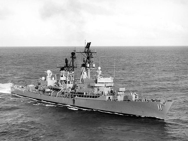 USS Mahan in 1963