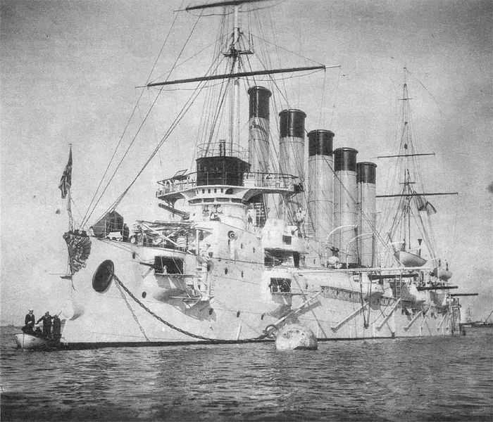 Askold in Kronstadt, 1902