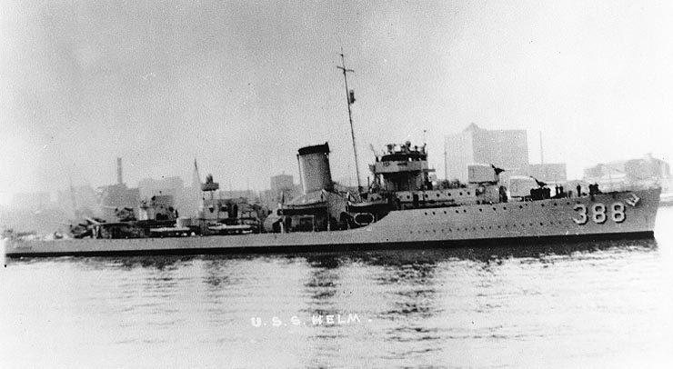 USS Helm prewar